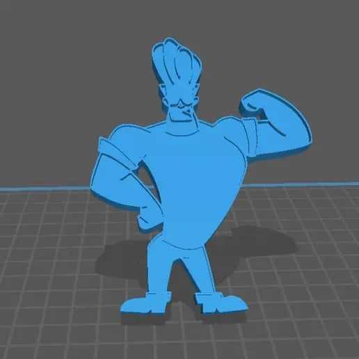 Johnny Bravo 3d model