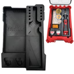 M12 Soldering Iron Organizer for Milwaukee Compact Packout (Version 2) 3d model