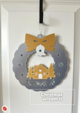 Christmas Wreath II 3d model