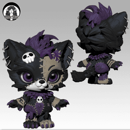 Lupa Patchwork Doll 3d model