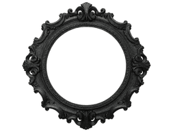 Oval Baroque Frame Model 1.3mf 3d model