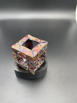 Printagami Modular Edge Origami Piece 3D Printed Origami 3d model