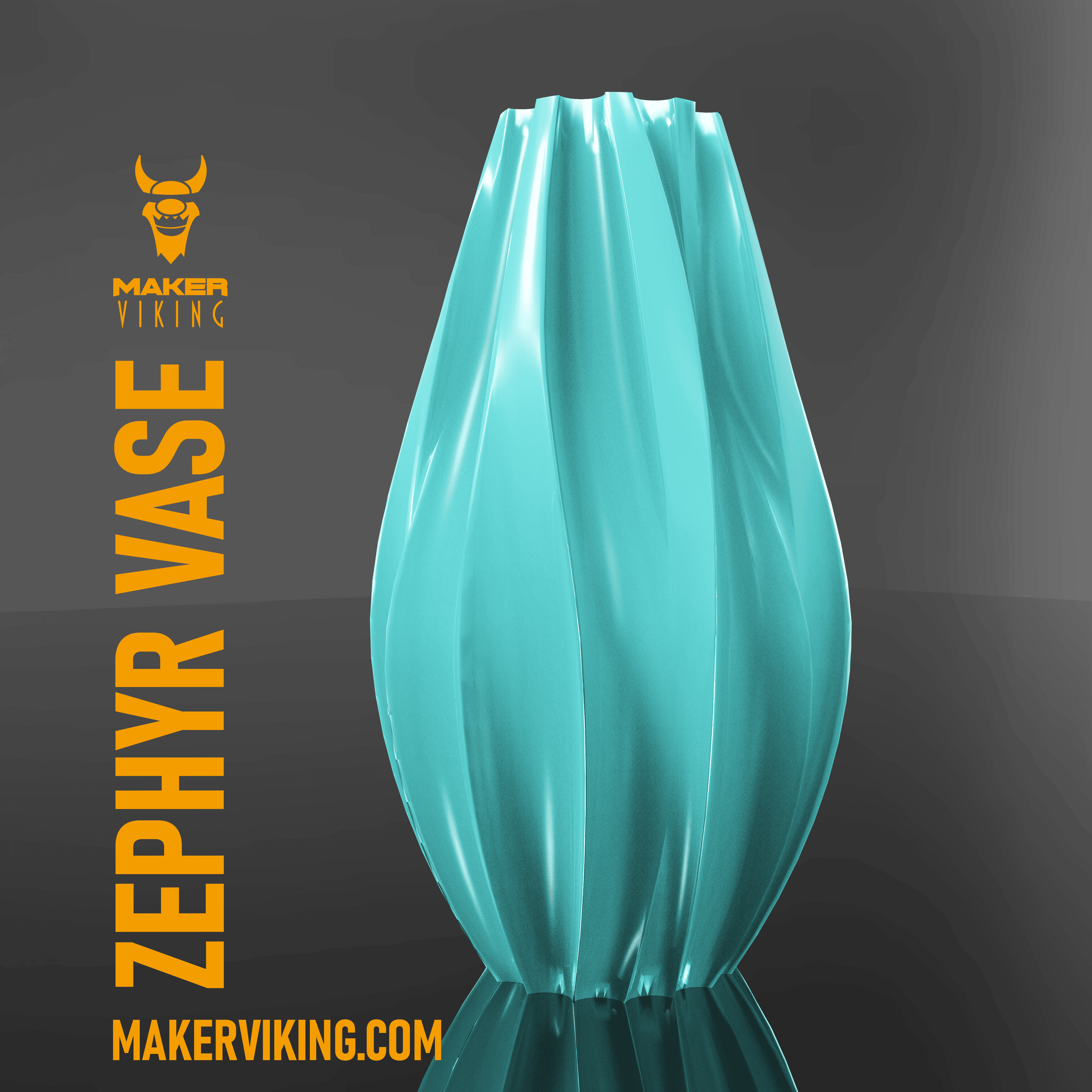 Zephyr Vase 3d model