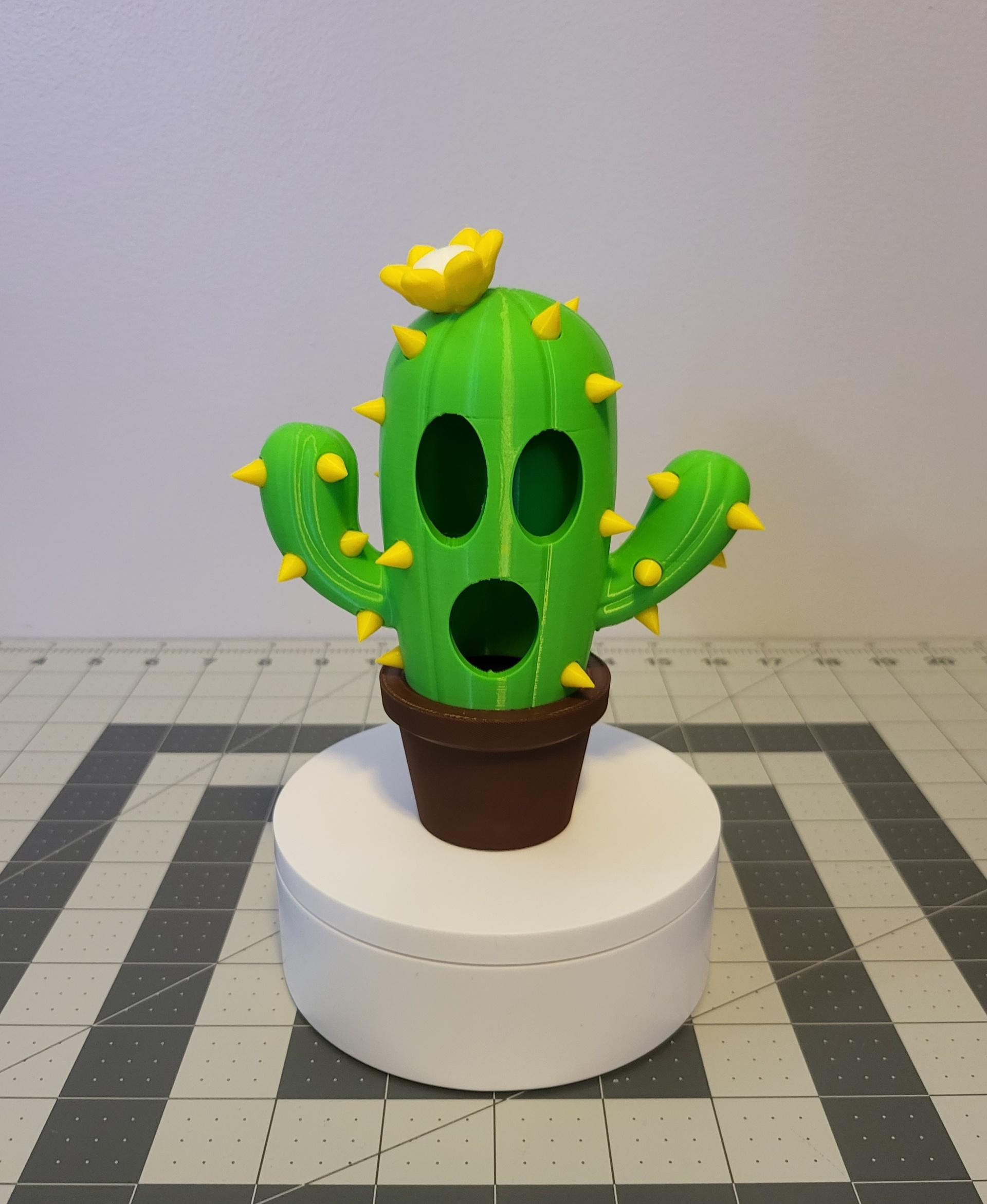 Cactus Monster - Cactus Monster printed on my P1S - 3d model