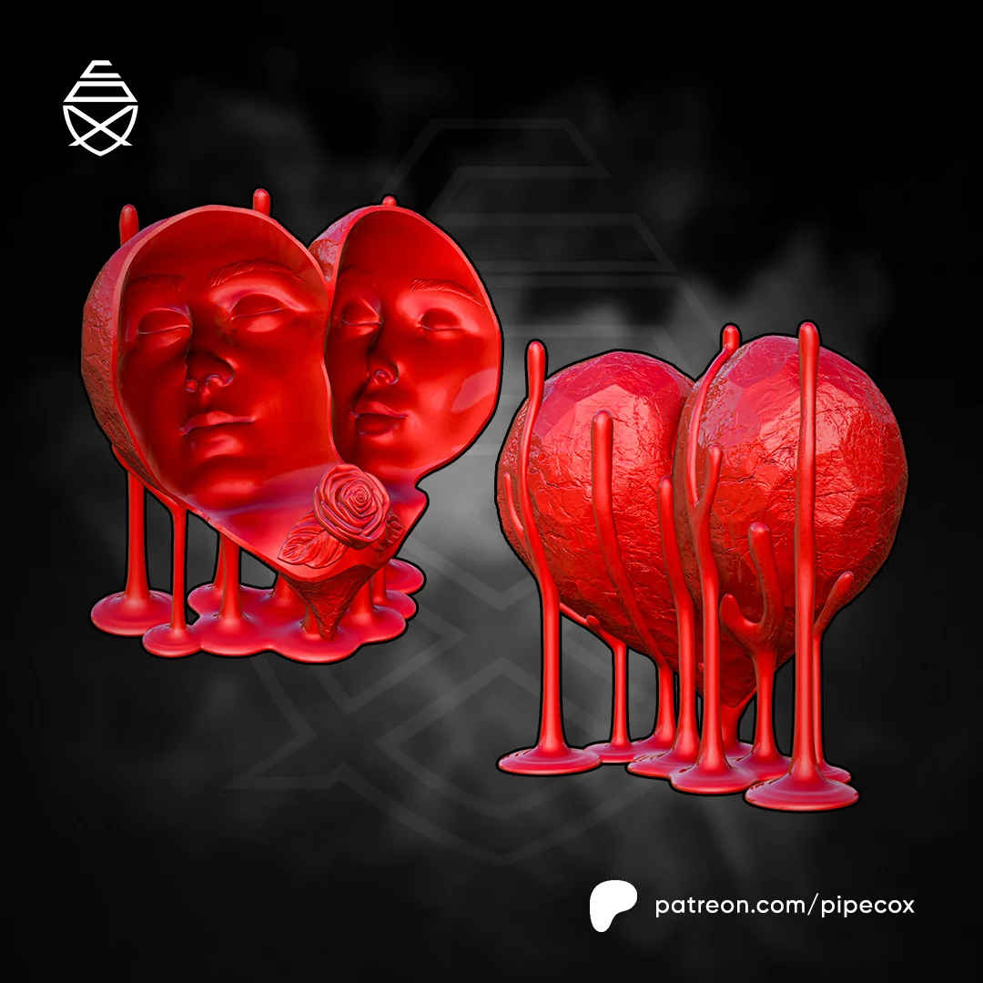 Loud Love 3d model