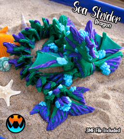 Sea Strider Dragon 3d model