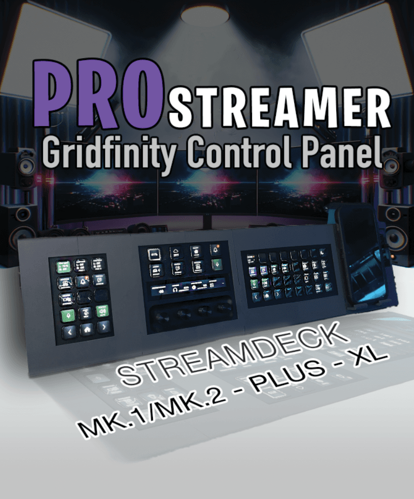 Pro Streamer - Stream Deck XL Control Panel 3d model