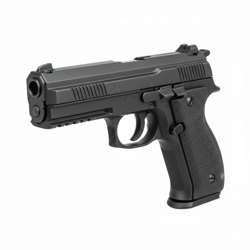 CZ SP 01 Tactical Duty Handgun 3d model