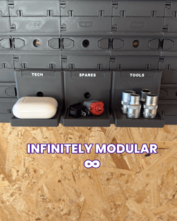 Shelf 1x1 - Cargo Attachment 3d model
