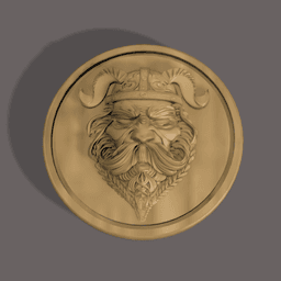 Viking Warrior Coin
