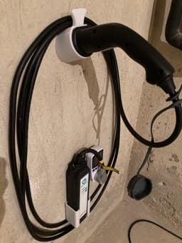 IEC 62196 Type 2 plug holder and Nissan Leaf charged holder 3d model