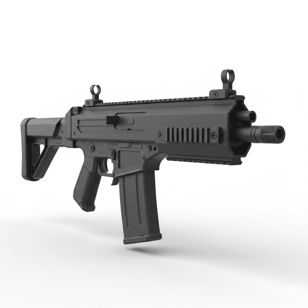Gun KRISS Vector 45 ACP SMG 3d model