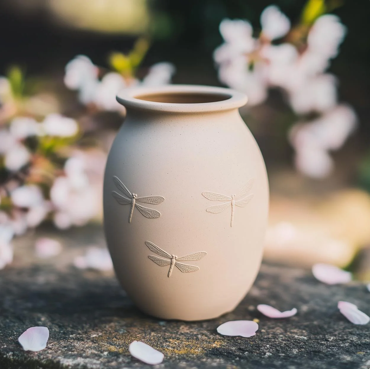 Bring Nature's Grace Indoors – Dragonfly Meadow Vase 3d model