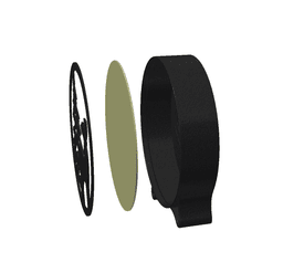 ROUND LED LAMP 3d model