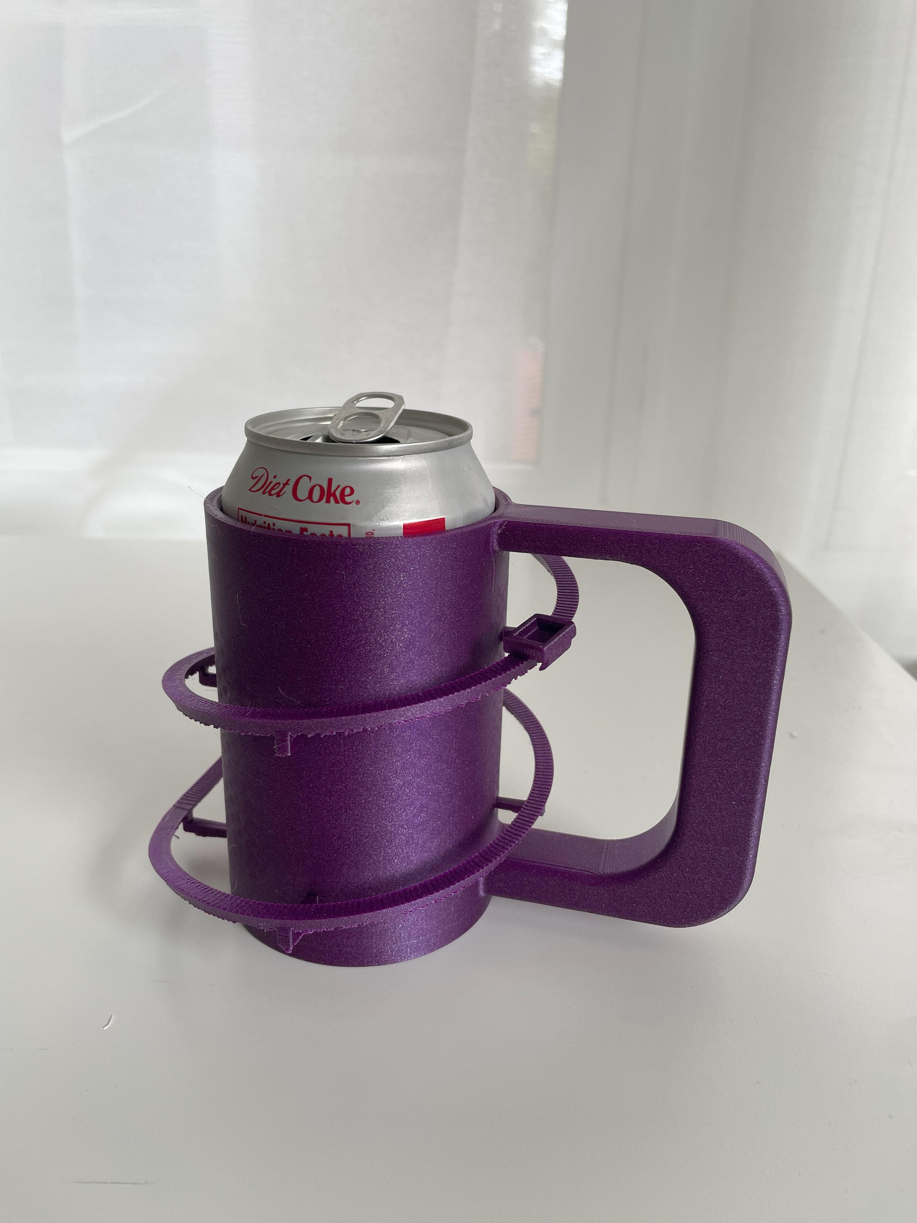 Roller Coaster Can Cup 3d model