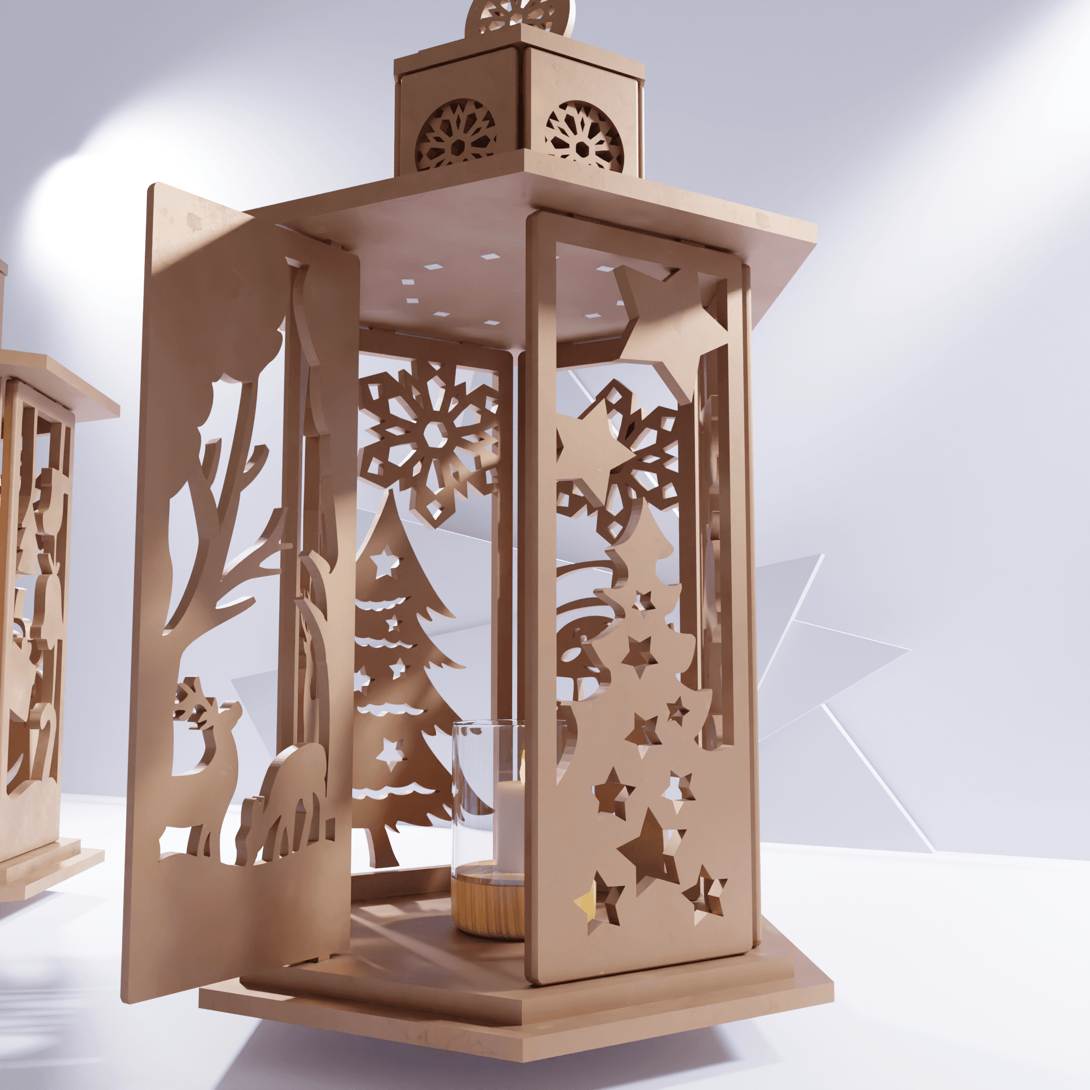 Christmas Lamp 3d model