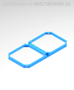 2x1 LU - Drop-In Multibin Panel 3d model