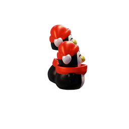 Penguin Fidget Clicker 3d model