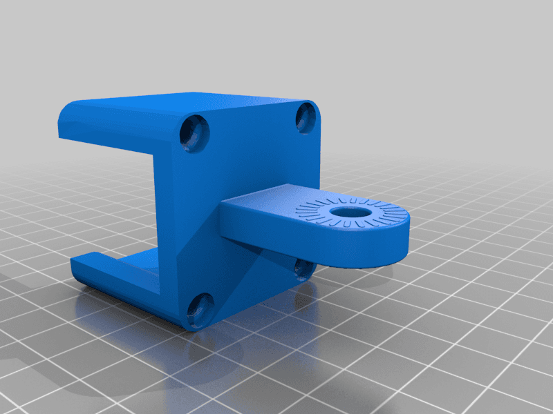 Creality/Geeetech/Other X Endstop Mount for Articulating Arm 3d model