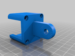 Creality/Geeetech/Other X Endstop Mount for Articulating Arm 3d model