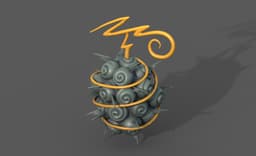 Jiki Jiki Devil Fruit 3d model