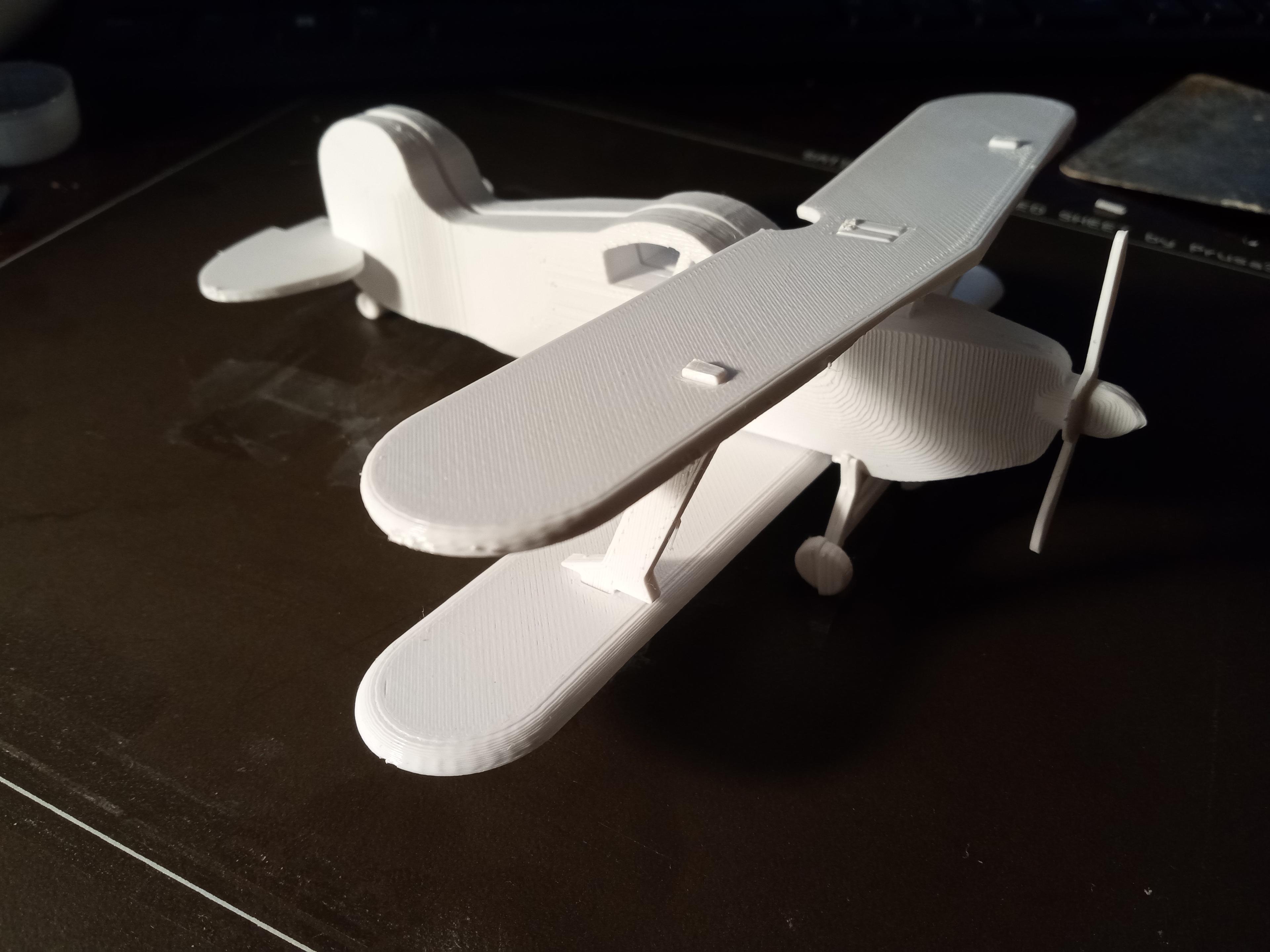 Biplane KitCard.stl 3d model
