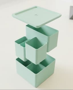 ModuBox | Minimalist Grid Storage Solution 3d model