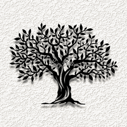 tree life WALL ART HOME DECOR 3d model