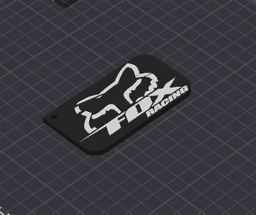 Keychain: Fox II 3d model