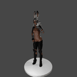 Fran Rabbit Girl v2.0 3d model