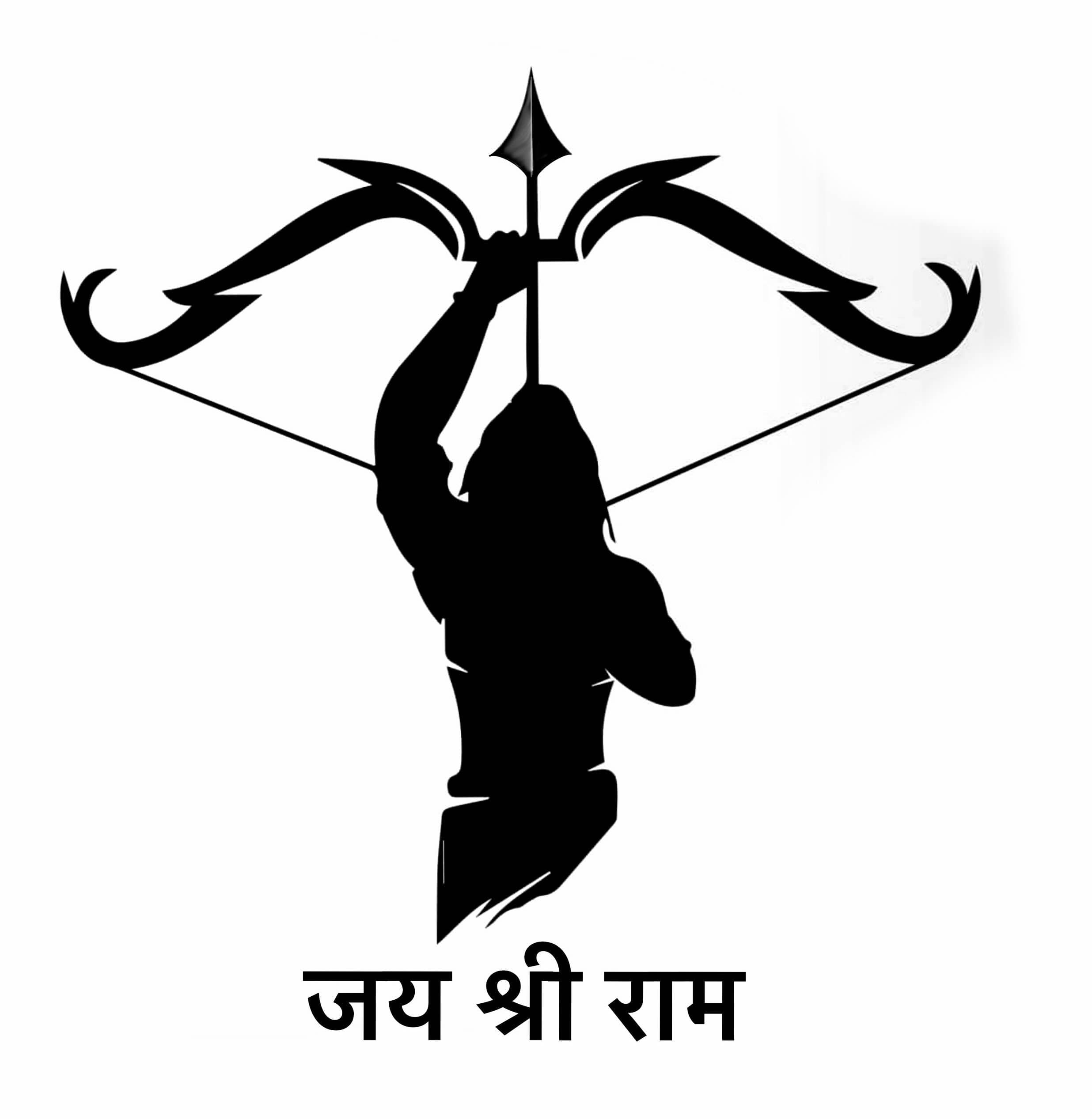 Jai Sree Ram Stencil.stl 3d model