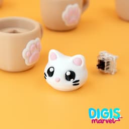 Cat and Mouse Mellow Clicky Cups (FREE) 3d model