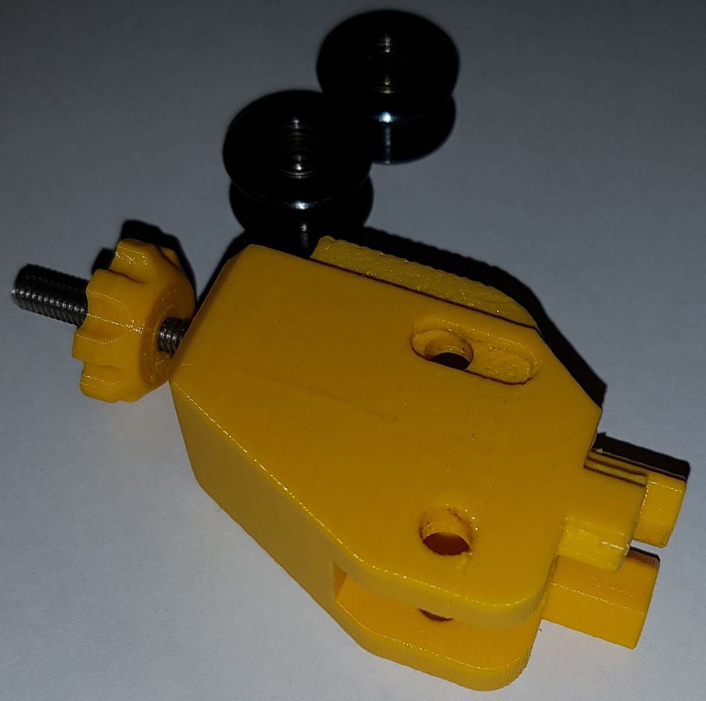 Belt tensioner/idlers mount 3d model