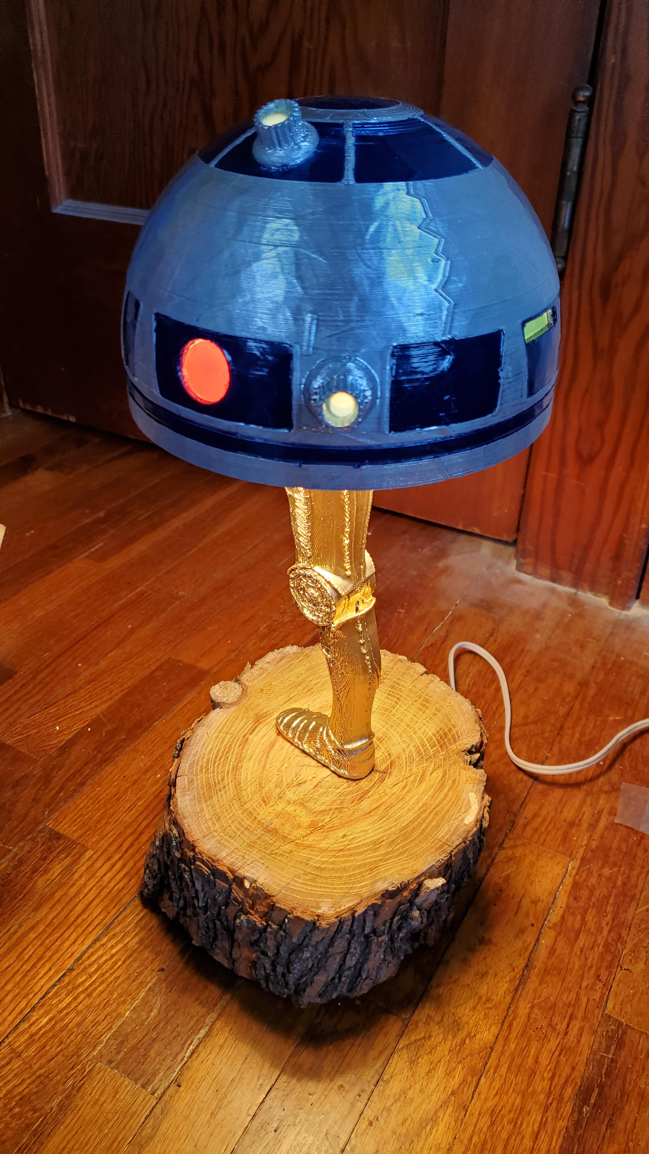 Droid Leg Lamp 3d model