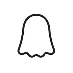 Cute Ghost Cookie Cutter STL File - 4 inches 3d model