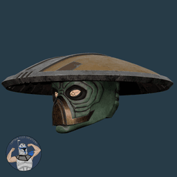 Wearable Embo Helmet 3d model