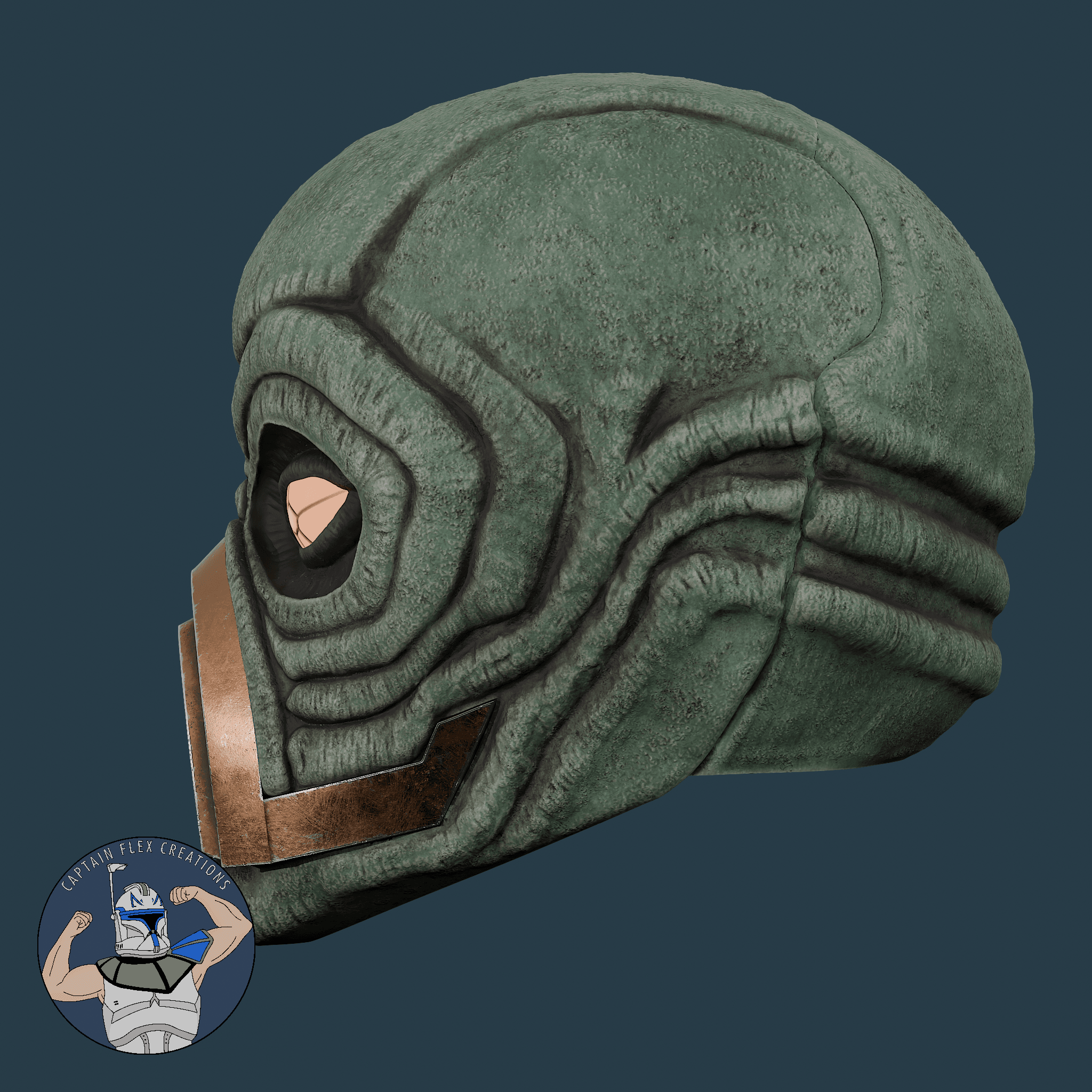 Wearable Embo Helmet 3d model