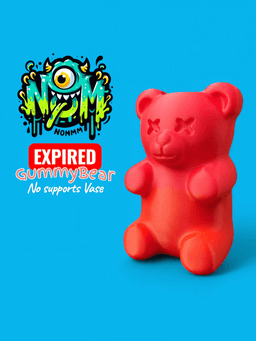 Expired Gummy Bear Vase - Nomz 3d model