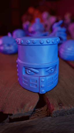 Li'l Black Knight - #MASKtober - Monty Python Classic Film Fanart Collectible 3d model