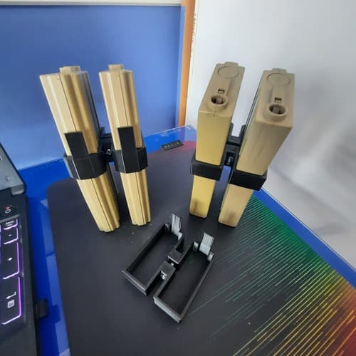 AIRSOFT M4, AR mag coupler 3d model