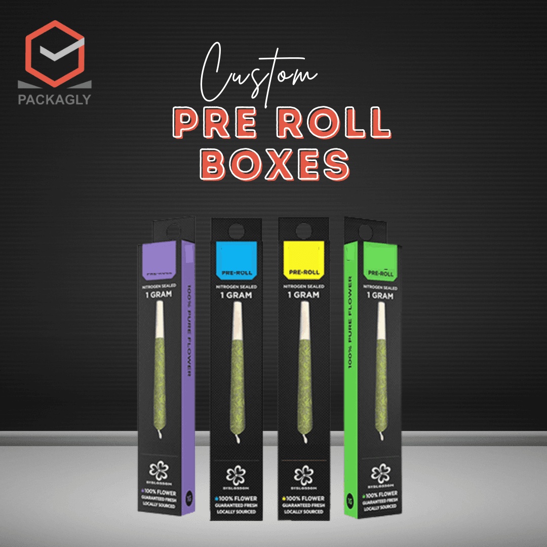 Custom Pre roll Packaging Boxes 3d model