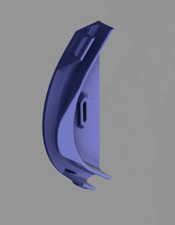 PEX PIPE BEND SUPPORT BRACKET 1/2" 90 DEG 3d model