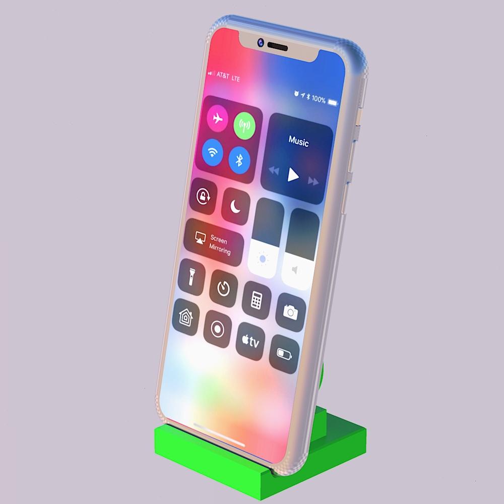 Green Lantern Phone Holder 3d model
