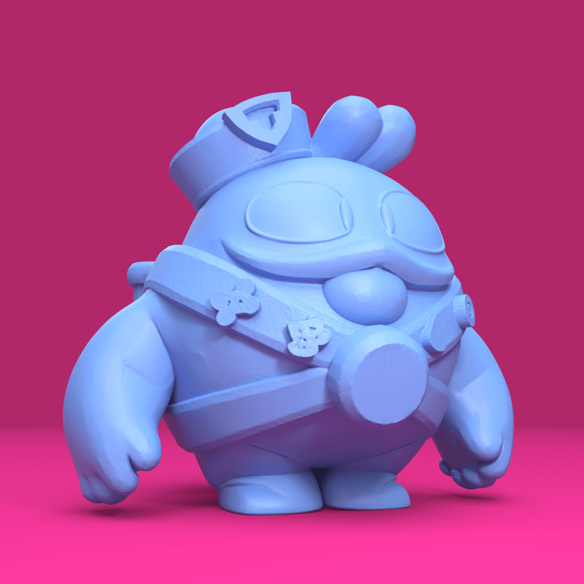 Squeak (Original) - Brawl Stars 3d model