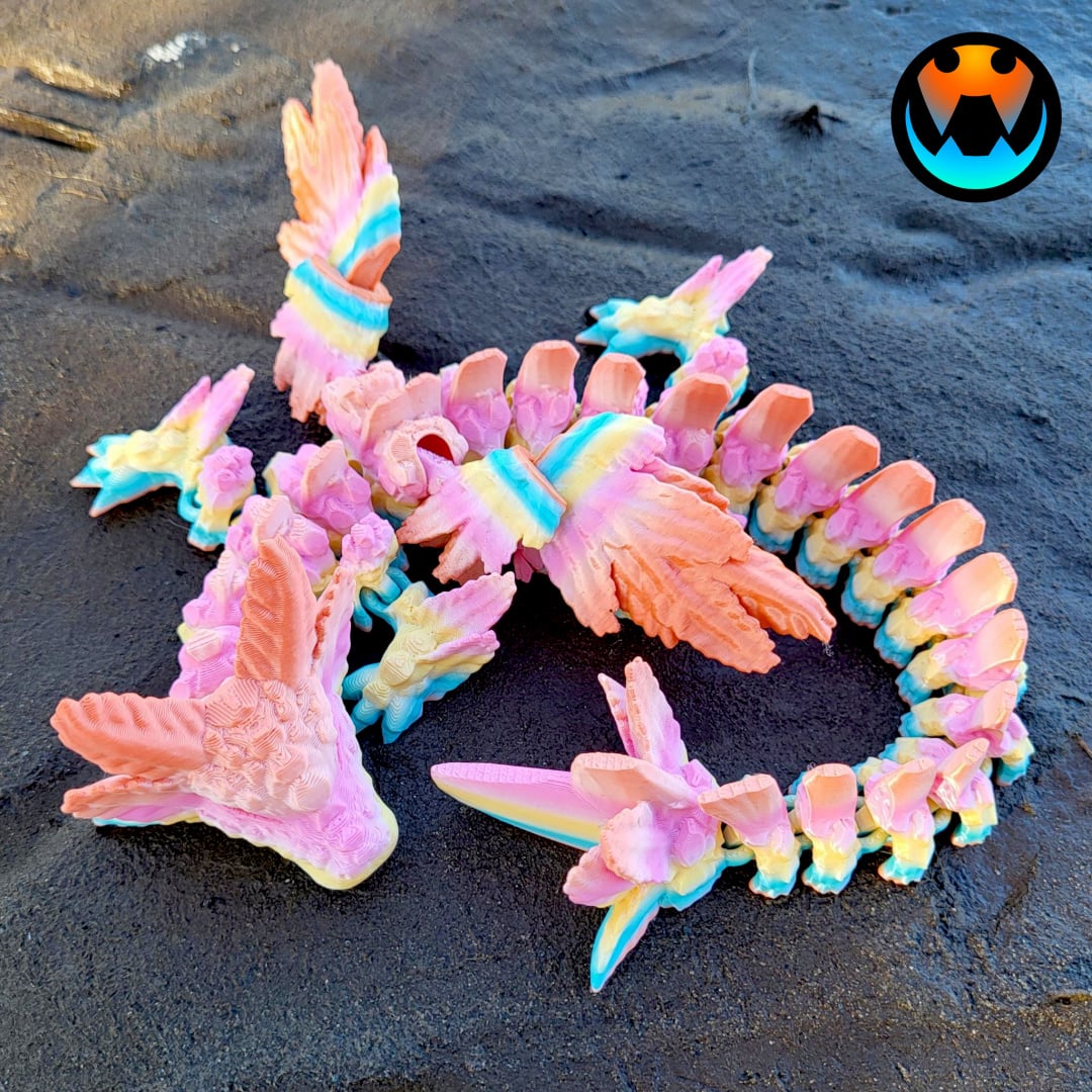 Axolotl Dragon 3d model