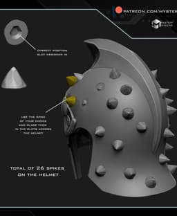 Maximus Gladiator helmet 3d model