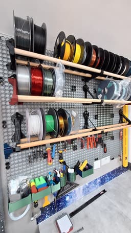 Multiboard nUTray spool rack.3mf 3d model