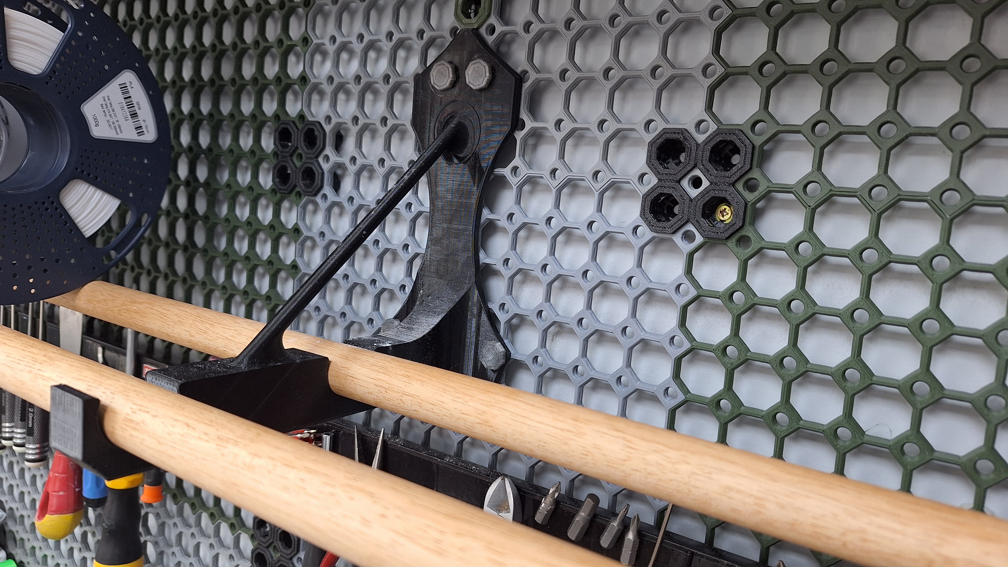 Multiboard nUTray spool rack.3mf 3d model