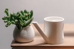 Little Watering Can Planter Set 3d model