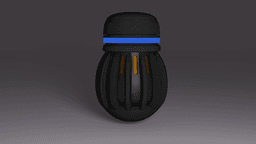 Thatcher Emp Grenade R6 Rainbow Six Siege Videogame Prop Replica Copy Cosplay 3d print Stl File 3d model